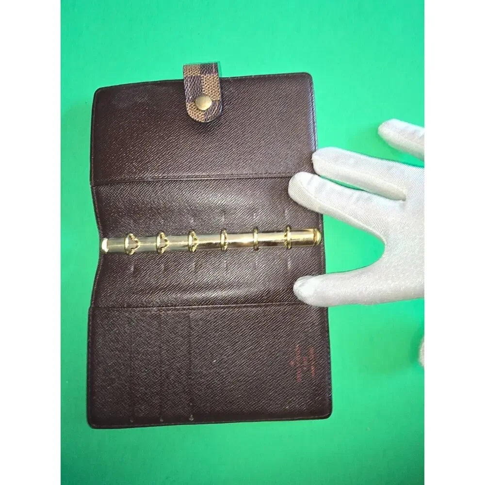 Louis Vuitton Passport Holder Damier Ebene  date code# CA0030